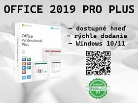 [✅HNEĎ] MS Office 2019/2016 Pro Plus [RETAIL - DOŽIVOTNÁ]