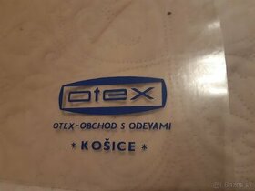 obal s logom Otex obchod s odevami Košice - 1