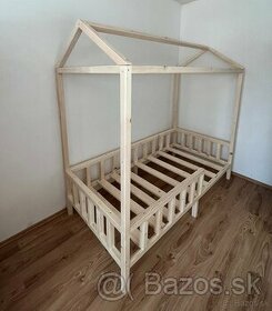 domčeková posteľ - detská posteľ montessori + MONTÁŽ ZADARMO