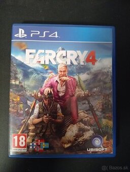 Predám hru FarCry4 na PS4