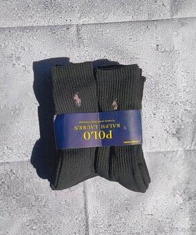 Ralph's Lauren ponožky čierne