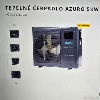 tepelne čerpadlo na bazen