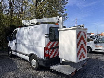 Renault Master Plošina kôš 10m , 74tis km