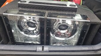 SUBWOOFER + 2X ZOSILOVAČ