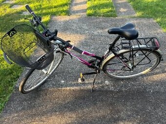 CTM Targa ženský bicykel s košíčkom