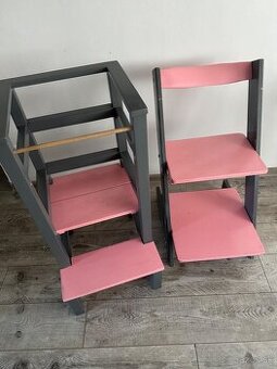 Učiaca veža a rastúca stolicka