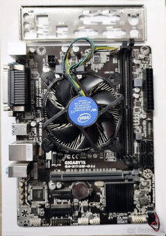 doska Gigabyte H110M-DS2 + Intel Pentium G4500 LGA1151