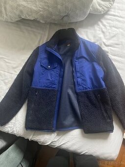 Polo Ralph Lauren – modrá huňatá bunda XL/TG (18-20)