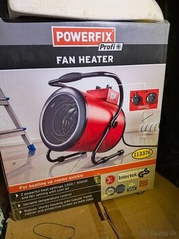 Elektrický dielensky stavebný ohrievač