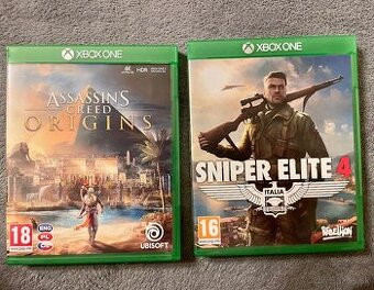 Predam hry na xbox one