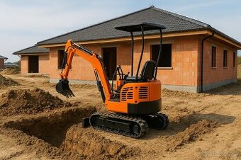 Prenájom minibagra+ dovoz a odvoz - 1