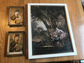 Predam zaramovane obrazy