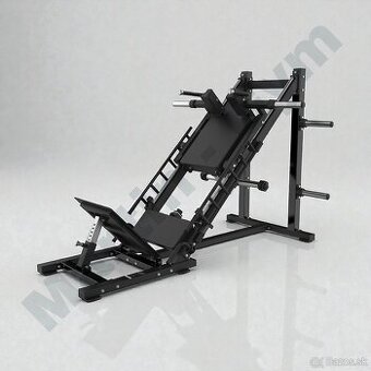 Hacken drep / legpress - 2v1