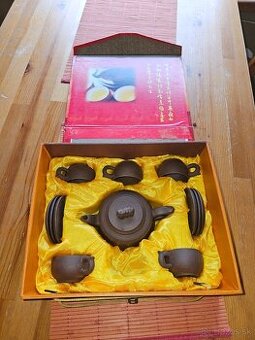 Keramická čajová súprava nepoužívaná