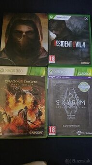 Hry xbox series X , xbox one a xbox 360