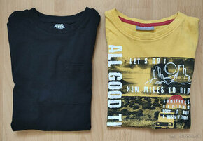 2x tričká s krátkym rukávom - veľkosť 140