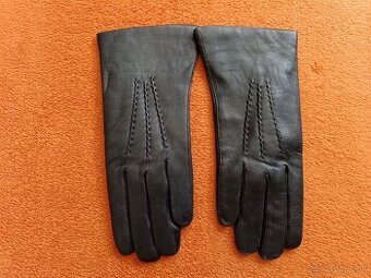 Dámske kožené rukavice