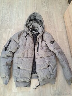 Lyžiarska bunda, športová vetrovka veľkosť S pre chlapca