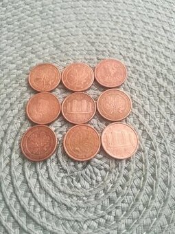 Mince 1cent zberateľské