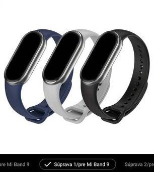 Xiaomi Mi Band 9 remienky