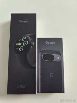 Google Pixel 9 plus Google Watch 3