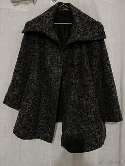 Sivý kabátik veľ 56