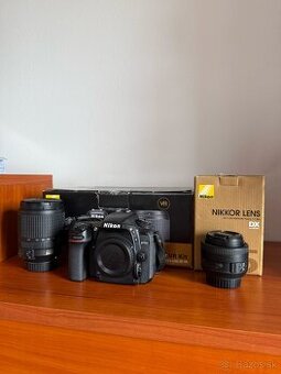 Nikon D7500 telo a Nikkor 35 mm