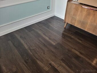 Plávajúca vinylová podlaha DUB tmavý 120m2