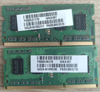 SAMSUNG PC3-10600 DDR3 SODIMM