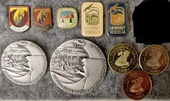 Odznaky jaskýň, CHKO, medaile Správa Slovenských jaskýň L.M.