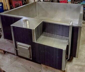 Predám nerezový sud kaď bazén