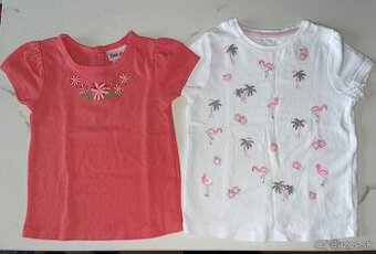 2 tričká 18-24 mes.