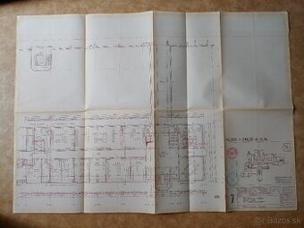 Pamiatka na nemocnicu Rázsochy - výkres z projektu