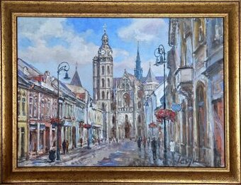 Obraz Nikolaj Lesyk-Košice Alžbetina ulica