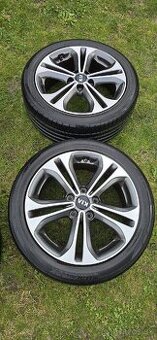 KIA originál ALU disky 17" + pneumatiky + TPMS | 4 ks