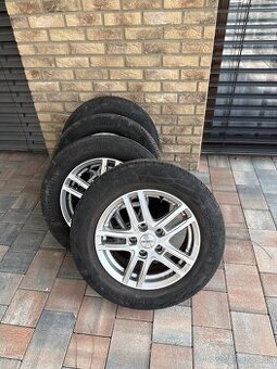 Hlinikove disky s pneu 195/65 R15