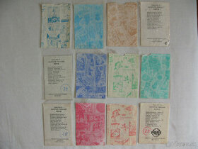 Retro - predám obaly na známky z čias ČSSR