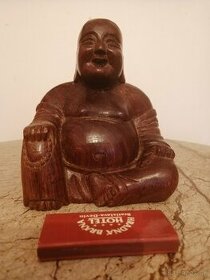 Budha buddha z exotického dreva - NOVÉ - 1