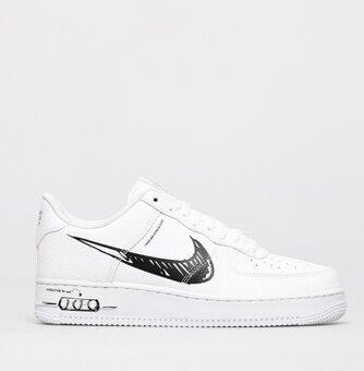 Nike - AirForceWrite Biele - Nove - 1