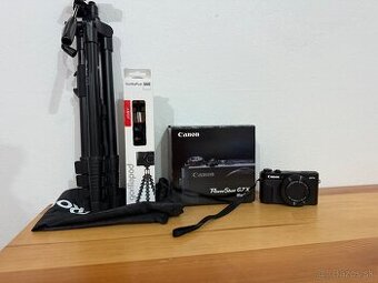 Canon Powershot G7X Mark II komplet balenie