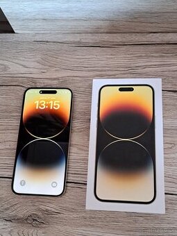 iPhone 14 pro max gold 128gb
