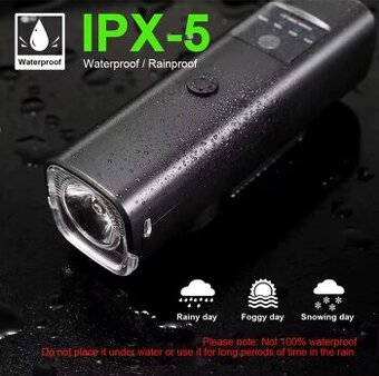 Led svetlo 1000 lumen na bicykel