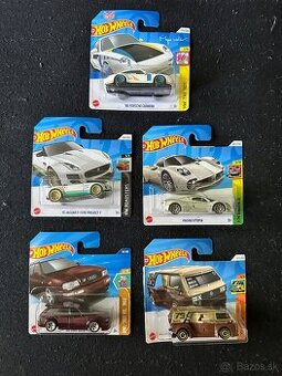 Hot wheels autíčka nove neotvorene 5 kusov (R)