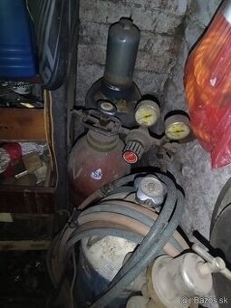 Autogen suprava sada kyslik acetylen flaša