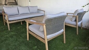 Drevený záhradný nábytok - 1