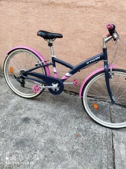 Bicykel dievčenský b-twin 24