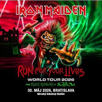 Iron Maiden vstupenka