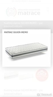 Na predaj: Kvalitný matrac od slovenského výrobcu