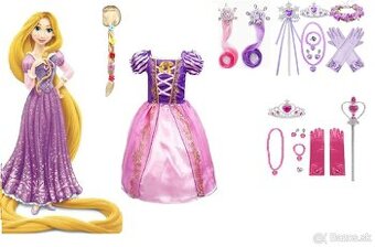 Kostým šaty doplnky Na Vlásku Rapunzel Locika rôzne veľkosti