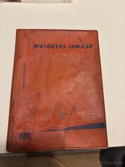 Jawa 50 typ 555/550 pionier knižka 1959